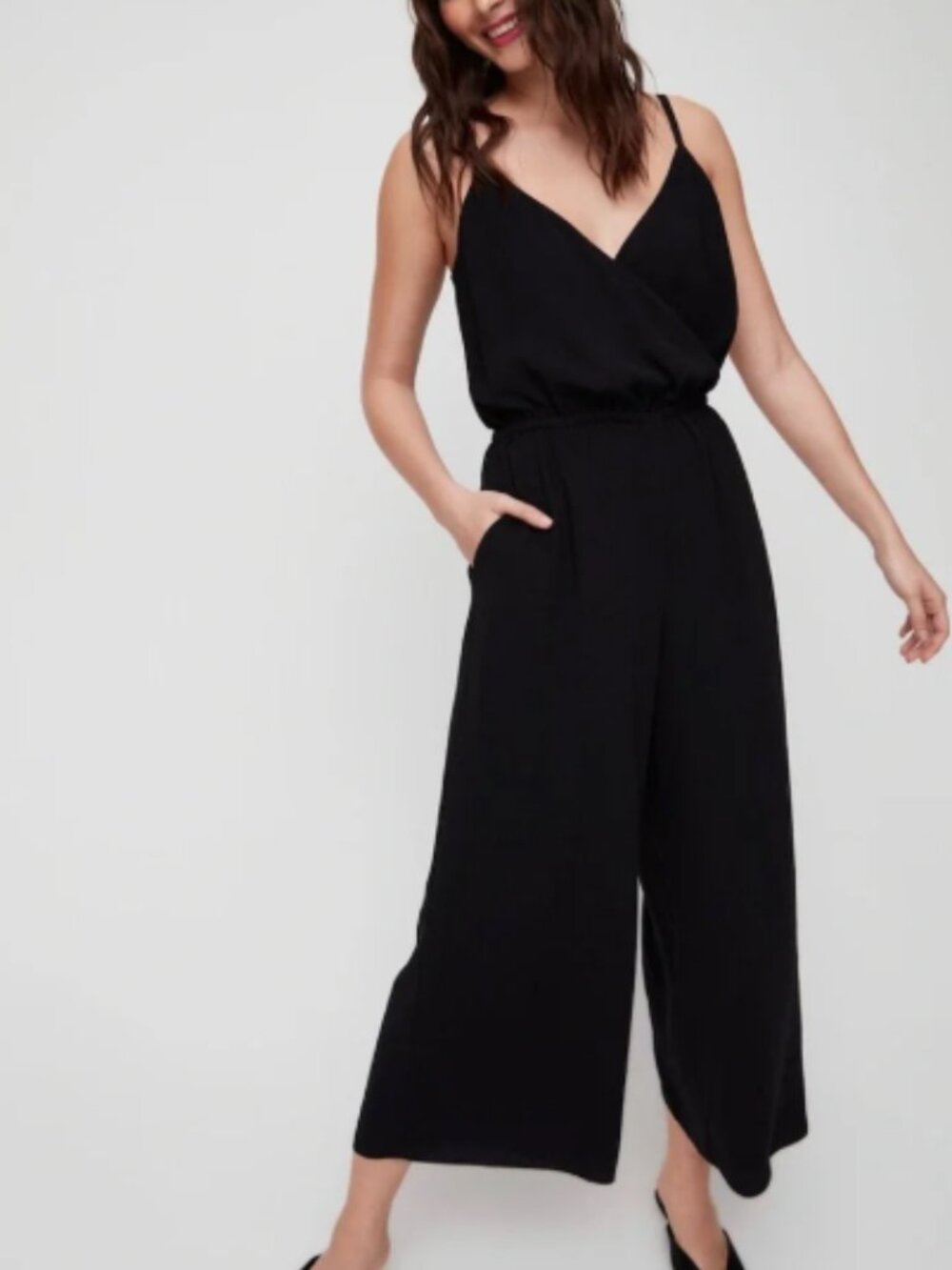 Aritzia Wilfred Melodie Jumpsuit - XS Black